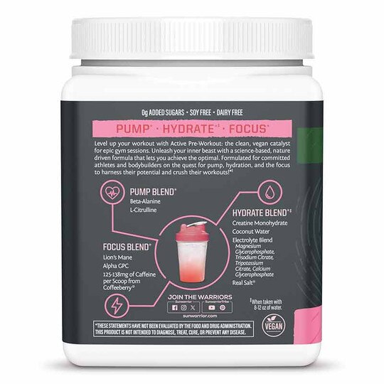 Active Pre-Workout, SUW